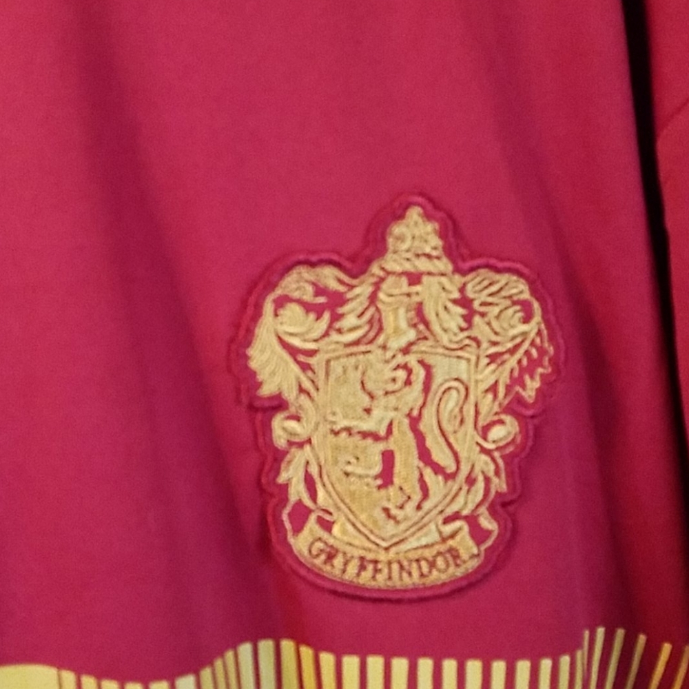 Gryffindor quidditch Jersey Harry Potter Jersey Shirt Top 2XL